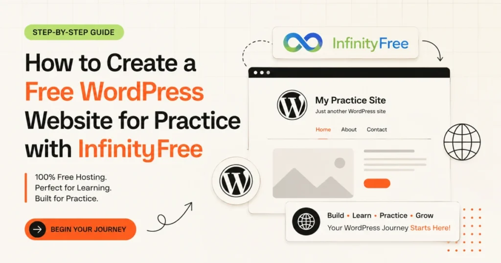 How to Create a Free WordPress Website for Practice with InfinityFree