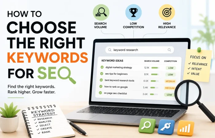 How to Choose the Right Keywords for SEO