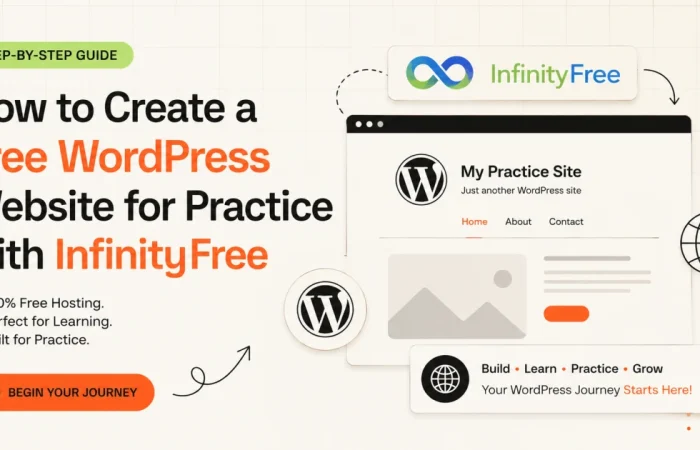 How to Create a Free WordPress Website for Practice with InfinityFree