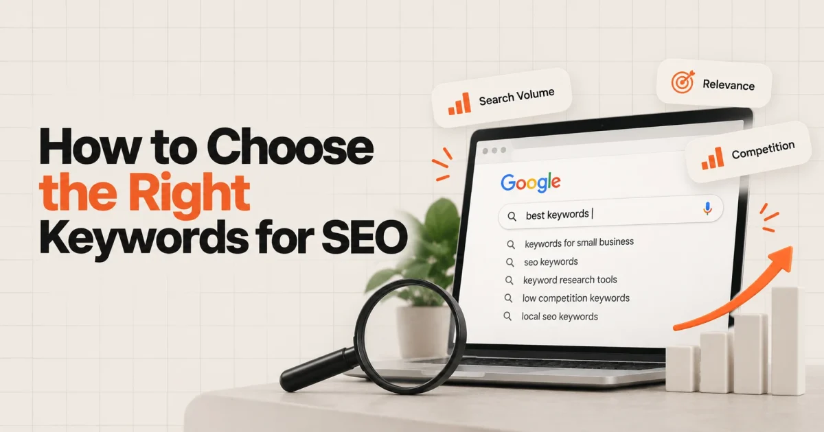 How to choose the right keywords for SEO